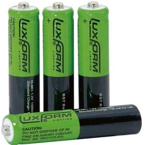Luxform 4X Solar Batterij | 2/3 AAA Ni-MH 1.2V | Oplaadbaar