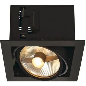 SLV LED Inbouwarmatuur Ømm | 1X GU10 Max 75W  IP20 | Dimbaar | KADUX