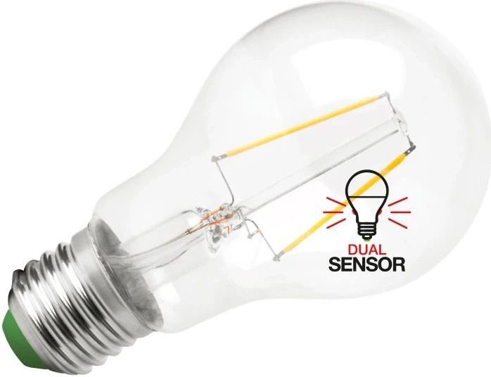 10x Megaman E27 LED Schemerschakelaar Lamp | 5W 2700K 220V/240V | 827 | MM10027