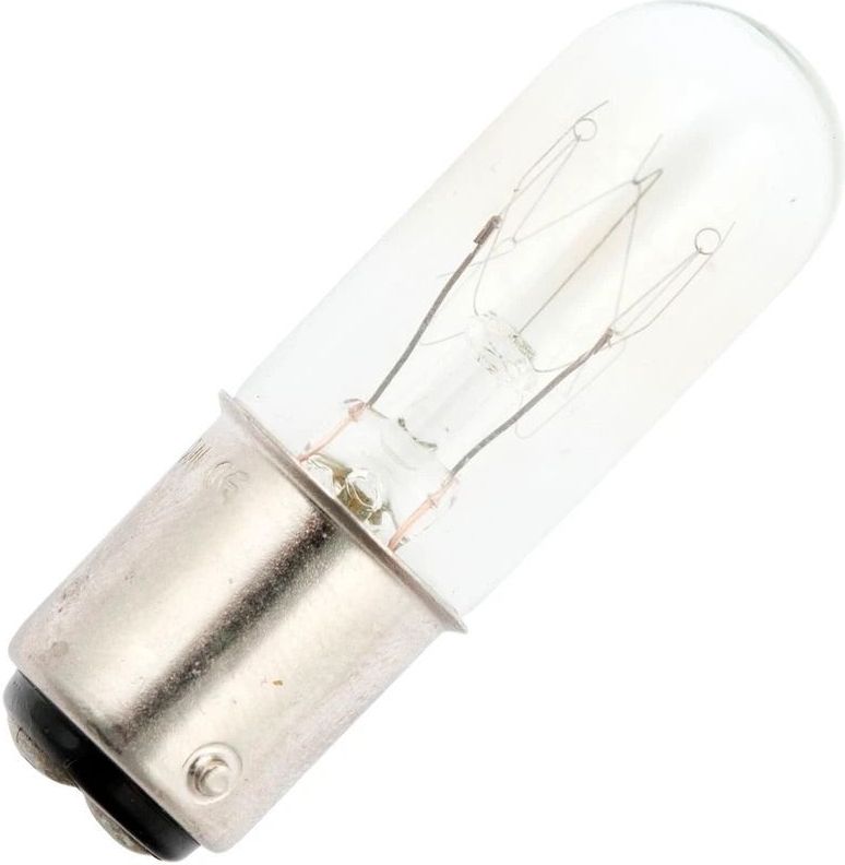 Schiefer BA15d Gloeilamp | 10W 380V 26mA 2500K | 16x54mm | 10 stuks