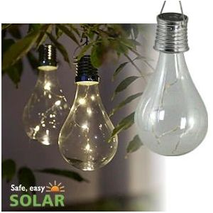 Luxform | 4-pack Solar Glass Bulb