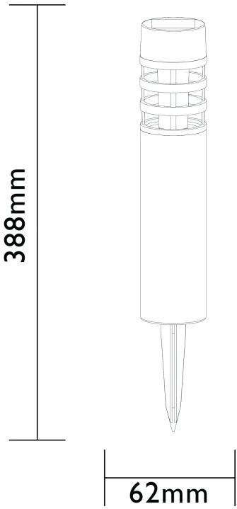 Luxform | Solar 3-set tuinlamp Montelimar 5 Lumen