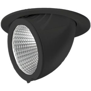 Internova LED Inbouwspot | 3000K 1100lm 830 Doblar 24° Zwart