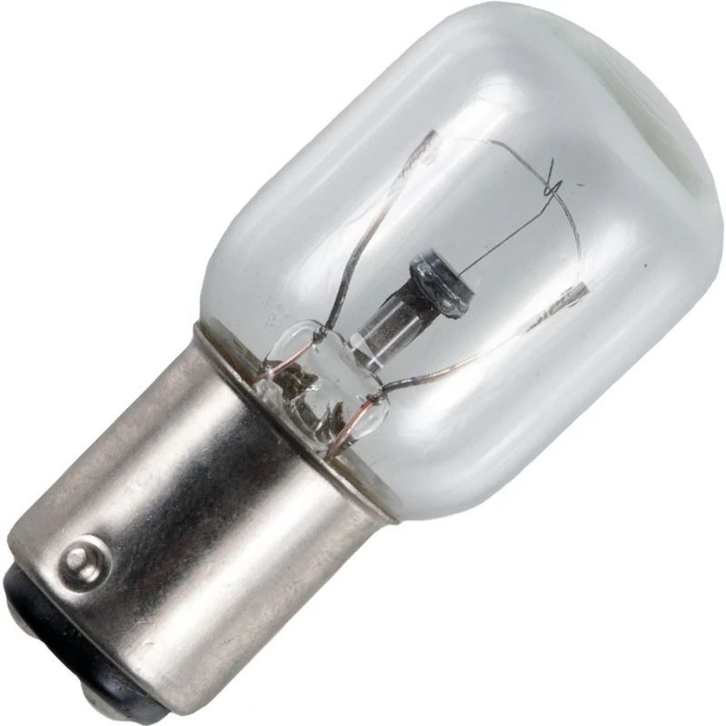 Schiefer BA15d Buis Gloeilamp | 10W 2700K 75lm 24V | Dimbaar