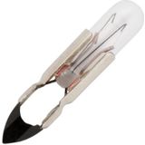 Schiefer T4.6 Gloeilamp | 1.2W 12V 100mA 2500K | 4.6x22mm | 10 stuks