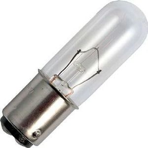 Schiefer BA15d Gloeilamp  | 10W 24V 416mA 2500K | 16x54mm | 10 stuks