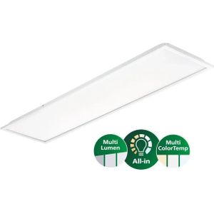Philips LED Paneel 120X30cm | 31W 3000K/4000K 4300Lm 830/840 | IP20 Dimbaar | CoreLine