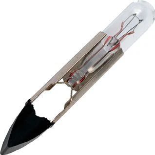 Schiefer T5.5 Gloeilamp | 0.6W 24V 25mA 2500K | 5.5x30mm | 10 stuks