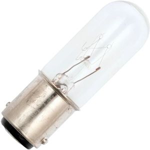 Schiefer BA15d Gloeilamp | 10W 48V/60V 208mA 2500K | 16x54mm | 10 stuks