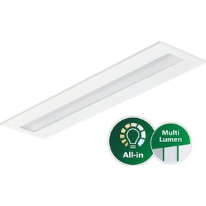 Philips LED Paneel 120X30cm | 38.5W 3000K 5700Lm 830 | IP20 DALI Dimbaar | CoreLine