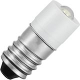Schiefer E10 LED Lamp | 0.12W 6V 20mA Wit | 10x23.5mm | 10 stuks