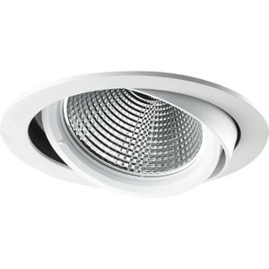 Internova LED Inbouwspot Ø170mm | 4000K 3000lm 940 Girevole 15° Wit