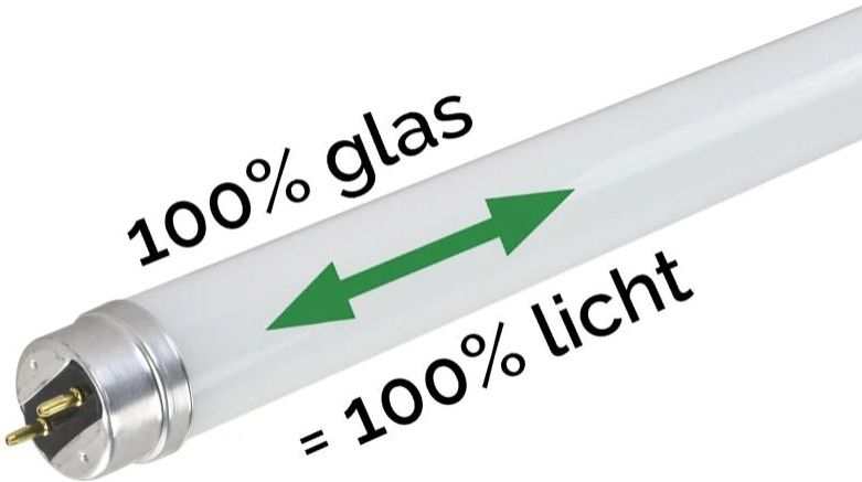 10x Megaman G13 T8 LED Buis | 22W 4000K 220V/240V | 840 330° 1500mm | MM11156