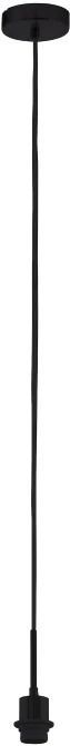 Eglo Snoerpendel | Pasteri-Pro | E27 L1500mm zwart