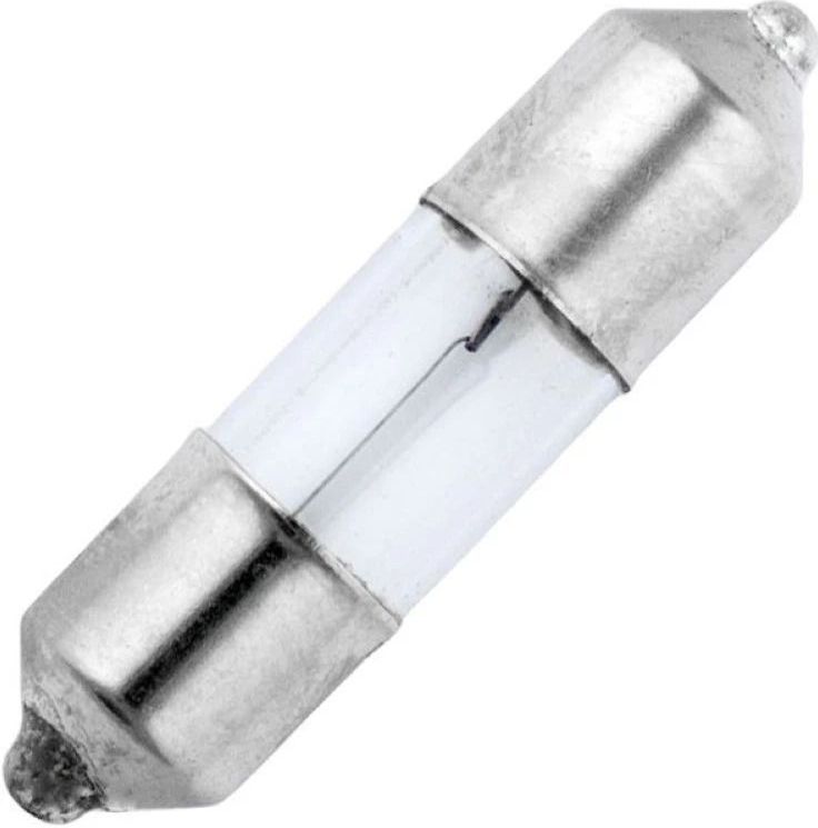 Schiefer S6 Gloeilamp | 3W 12V 250mA 2500K | 6x24mm | 10 stuks