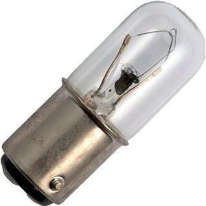 Schiefer BA15d Gloeilamp  | 4W 24V 166mA 2500K | 16x45mm | 10 stuks