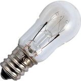 Schiefer E12 Gloeilamp | 6W 120V 50mA 2500K | 19x46mm | 10 stuks