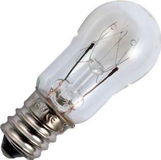 Schiefer E12 Gloeilamp | 6W 120V 50mA 2500K | 19x46mm | 10 stuks