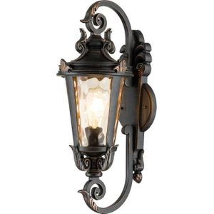 Elstead Lighting LED Wand Buitenlamp Baltimore | 1X E27 Max 60W | IP44 | Dimbaar | Weathered Bronze