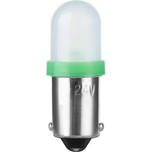 Schiefer BA9s LED Lamp  | 0.24W 12V 20mA Groen | 8.5x28mm | 10 stuks
