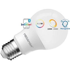 10x Megaman E27 LED Lamp | 8W RGBW 220V/240V | Dimbaar | MM11535