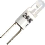 Schiefer Bi-pin LED Lamp | 0.24W 24V 10mA Wit | 4x10mm | 10 stuks