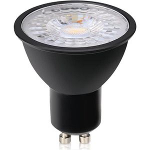 ELP GU10 LED Spot Ø56mm | 3W 4000K Zwart 249Lm | 840