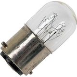 Schiefer Ba22d Buis Gloeilamp | 15W 2700K 100lm 220V | Dimbaar