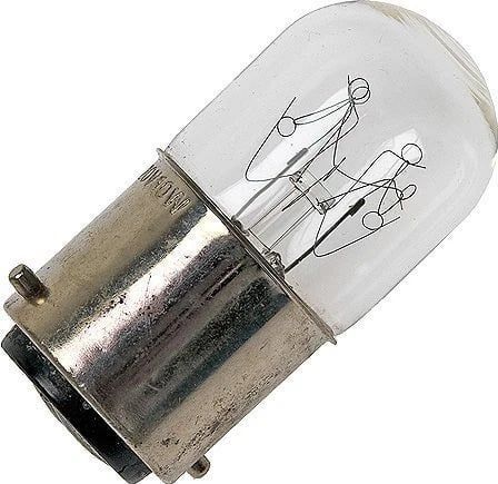 Schiefer Ba22d Buis Gloeilamp | 15W 2700K 100lm 220V | Dimbaar