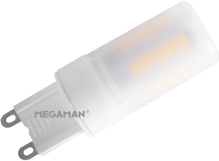 10x Megaman G9 LED Steeklamp | 3W 2800K 220V/240V | 828 Dimbaar | MM11744