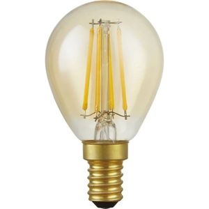 SPL E14 LED Kogellamp | 4.7W Goud 2200K 220V/240V 922 | 360° Dimbaar