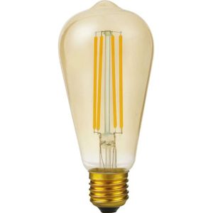 SPL E27 LED Edison Lamp | 5W Goud 2200K 220V/240V 922 | 360° Ø64mm Dimbaar