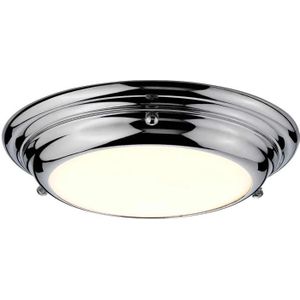 Elstead Lighting LED Plafond Badkamerlamp Welland | 12W 3000K 1080Lm 830 | Polished Chrome