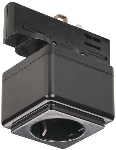 SLV - EUTRAC - Rail Contactdoos - Zwart - 3-fasesysteem