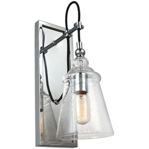 Feiss LED Wandlamp Loras | 1X E27 Max 60W | Chrome