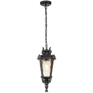 Elstead Lighting LED Buiten Hanglamp Baltimore | 1X E27 Max 60W | IP44 | Dimbaar | Weathered Bronze