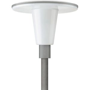Philips LED Mastarmatuur | 40W 3000K 2346lm 830  | Ø62mm Zilver IP66 | TownGuide Performer