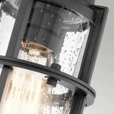 Kichler Mini LED Tuin Pilaar Suri | 1X E27 Max 40W | IP44 (Outdoor) | Textured Black
