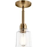 Kichler LED Pendelarmatuur Aivian | 1X E27 Max 60W | Dimbaar | Weathered Brass