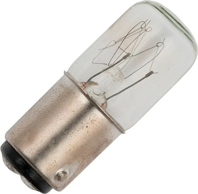 Schiefer BA15d Gloeilamp | 10 - 15W 220V/260V 68mA 2500K | 16x45mm | 10 stuks