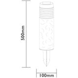 Luxform | Solar Intelligente Hybride Paal lamp Iowa