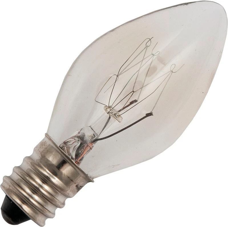 Schiefer - E12 Gloeilamp - Dimbaar - Helder - 7.5W - 30lm - 240V