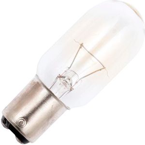 Schiefer BA15d Buis Gloeilamp | 15W 2700K 120lm 24V | Dimbaar