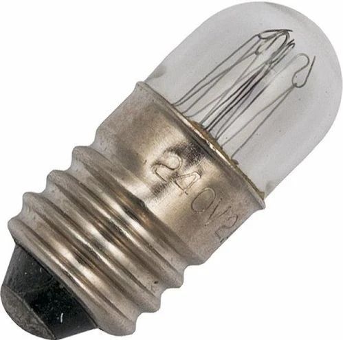 Schiefer E10 Gloeilamp | 3W 220V 13mA 2500K | 9x23mm | 10 stuks