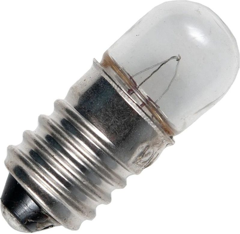 Schiefer E10 Gloeilamp | 0.55W 2.2V 250mA 2500K | 9x23mm | 10 stuks