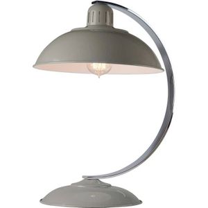 Elstead Lighting LED Tafellamp Franklin | 1X E27 Max 60W | Tarpaulin Grey