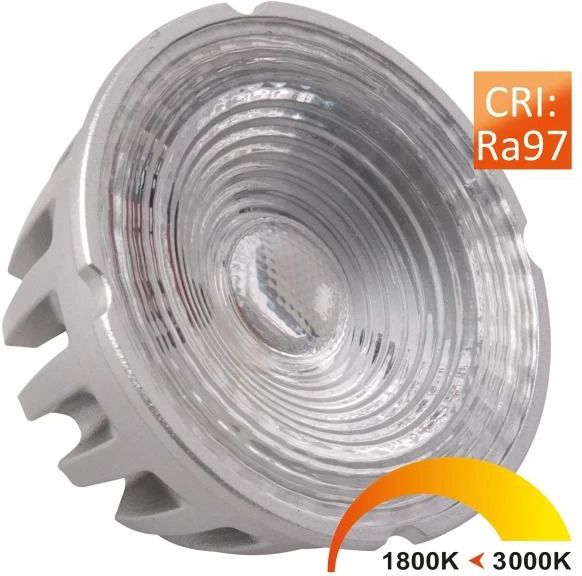 10x Megaman LED Lamp | 6W 1800K/3000K 15V/19V | 918/930 36° Dimbaar | MM09810