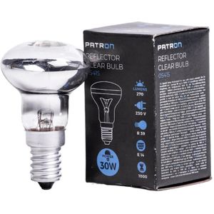 Patron E14 R39 Reflector Gloeilamp | 30W 2700K | Dimbaar