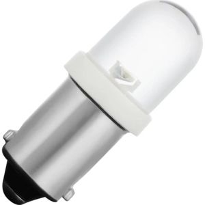 Schiefer BA9s LED Lamp  | 0.24W 12V 20mA Wit | 8.5x28mm | 10 stuks