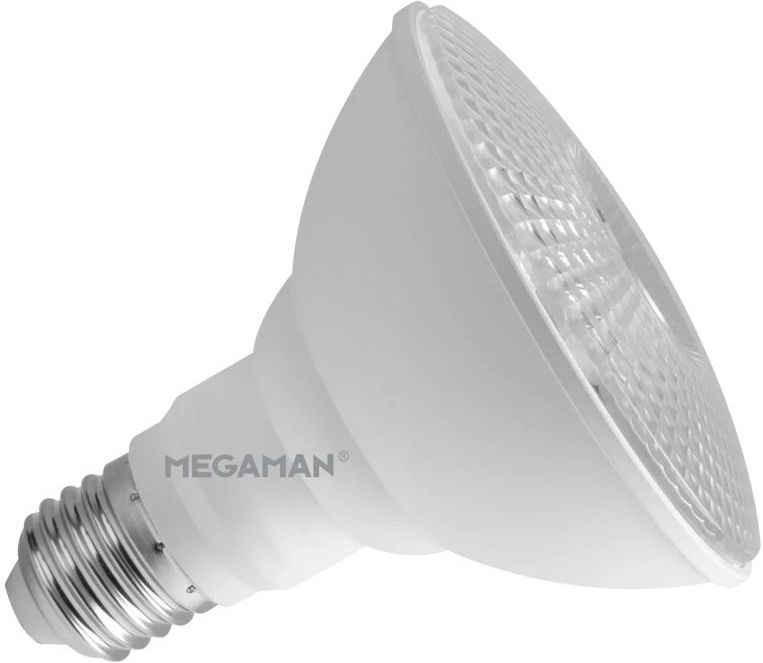 10x Megaman E27 PAR30 LED Spot | 11W 3000K 220V/240V | 830 36° IP65 Ø95mm | MM11496